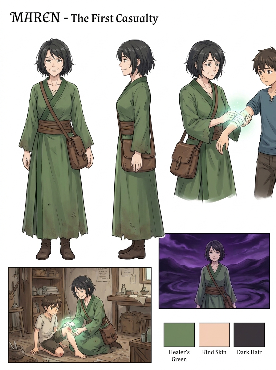 Key scene illustration