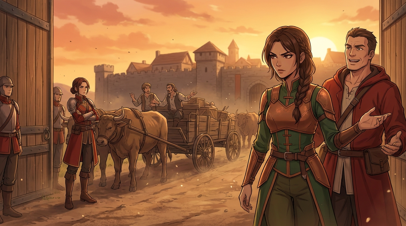 Key scene illustration