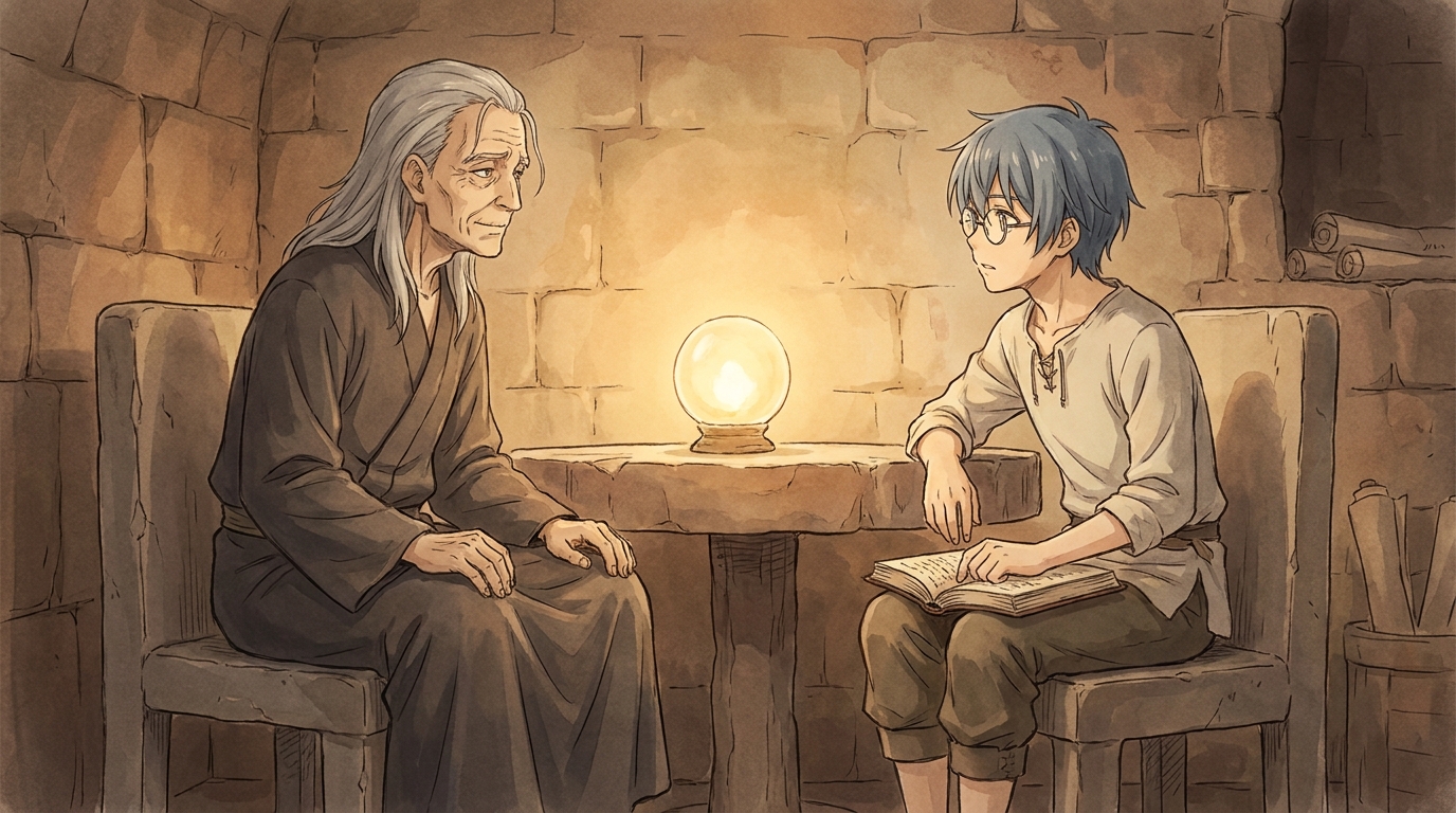 Key scene illustration